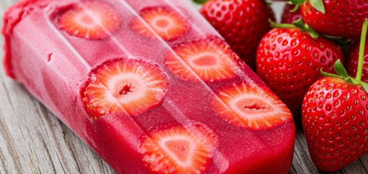 Paleta Mexicana de Morango: Receita Cremosa e Refrescante
