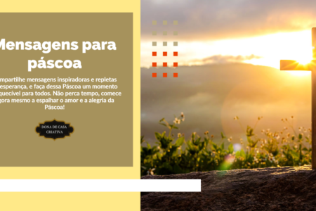 Mensagens de páscoa