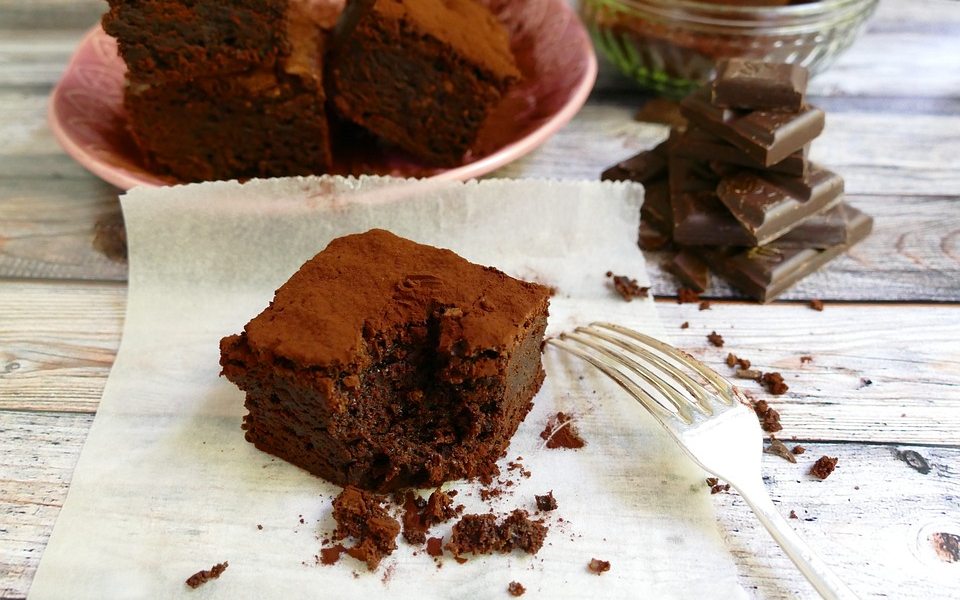 Bolo de chocolate sem leite