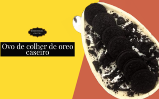 Ovo de colher de oreo caseiro