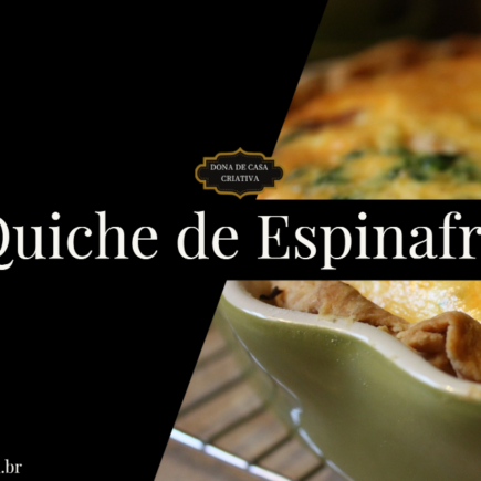 Quiche de Espinafre