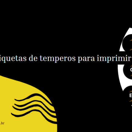 Etiquetas de temperos para imprimir Etiquetas de temperos para imprimir