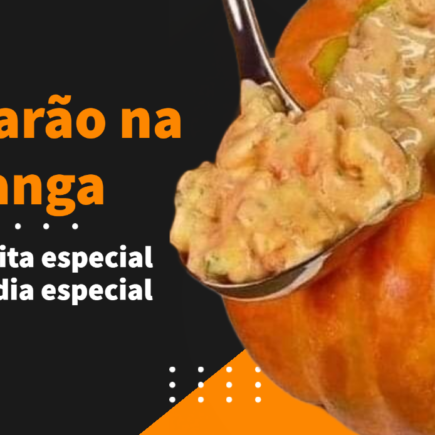 Receita de Camarão na moranga