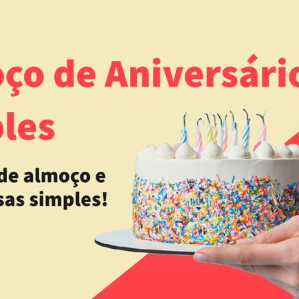 Almoço de Aniversário Simples