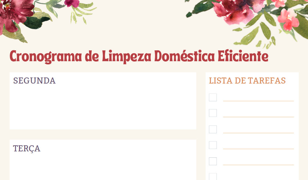 O Guia Definitivo para um Cronograma de Limpeza Doméstica Eficiente Guia Definitivo para um Cronograma de Limpeza Doméstica
