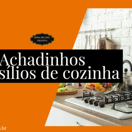 Achadinhos utensílios de cozinha