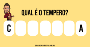 Qual é o tempero?