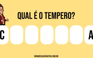 Qual é o tempero?