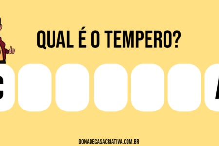Qual é o tempero?
