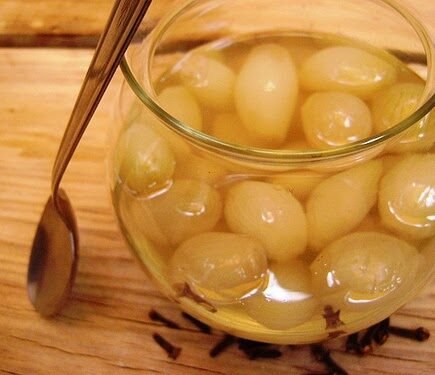 Cebola em Conserva Fácil e Rápido de Fazer - Receita Passo a Passo Conserva Agridoce De Mini Cebolas 435x375