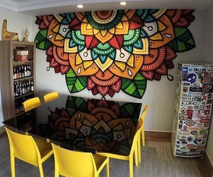 Idéias para decorar a casa com mandalas