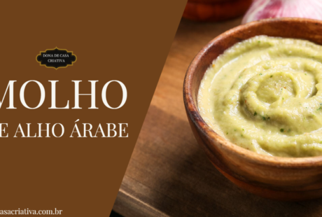 Receita de Molho de Alho Árabe