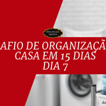 Desafio de Organização da Casa em 15 Dias - Dia 7 Organizar a Lavanderia Desafio de Organização da Casa em 15 Dias - Dia 7 Organizar a Lavanderia