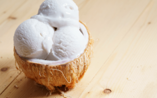 Sorvete de coco