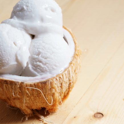 Sorvete de coco