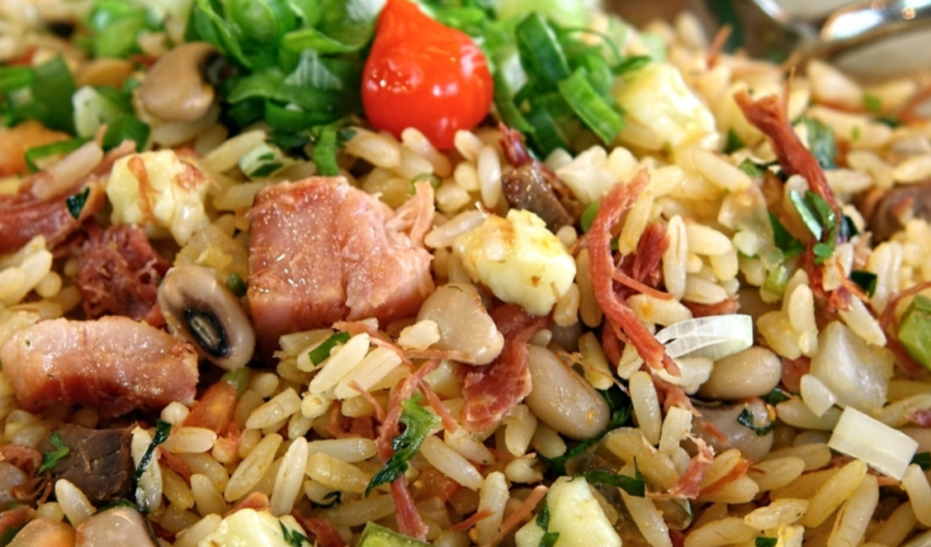 Receita de Baião de Dois com feijão de corda baião de dois
