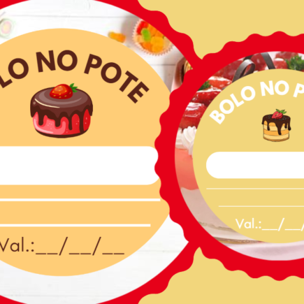 Etiquetas de bolo no pote para imprimir Image 66 435x435