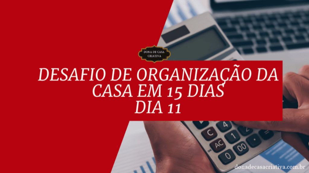 image 78 Desafio de Organização da Casa em 15 Dias - Dia 11 Organização financeira