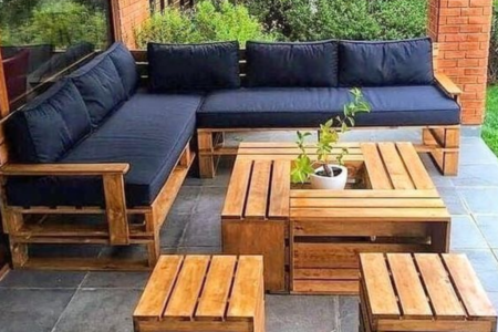 Decoração com pallets