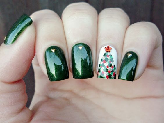 Unhas para Natal e Ano Novo