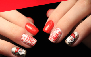 Unhas para Natal e Ano Novo