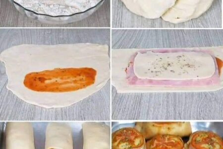🍞Pão de pizza🍕💛 Pão de pizza