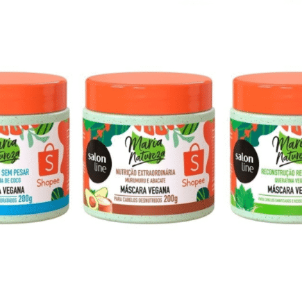 Kit Shopee e Salon Line Cronograma Capilar