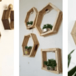 Nichos feitos de palito de sorvete