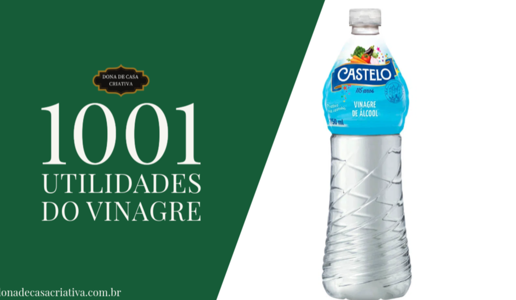 Vinagre e suas 1001 utilidades