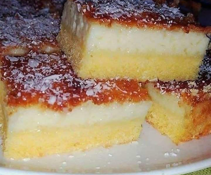 Bolo Cremoso de Fubá