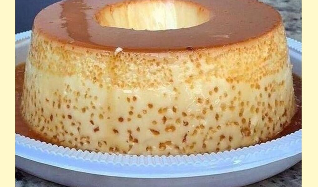 Pudim com Furinhos