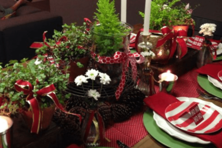 Decorações de mesas para o natal decorações de mesas