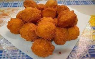 Bolinho de Fubá Frito
