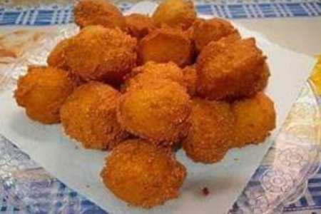 Bolinho de Fubá Frito