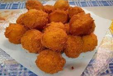 Bolinho de Fubá Frito