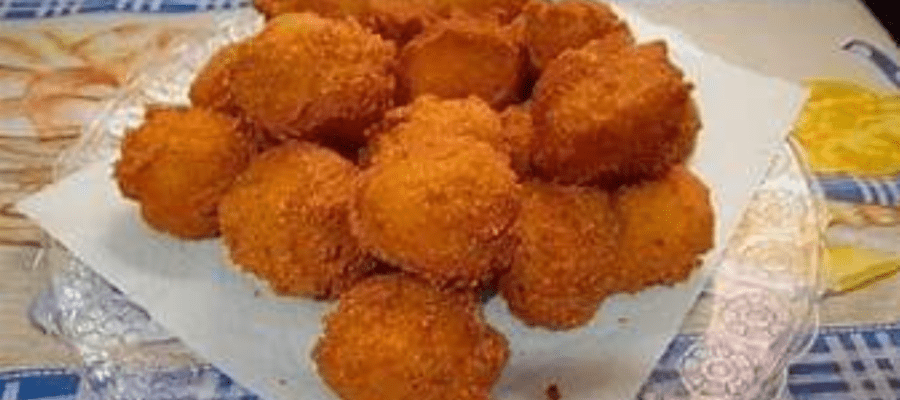 Bolinho de Fubá Frito