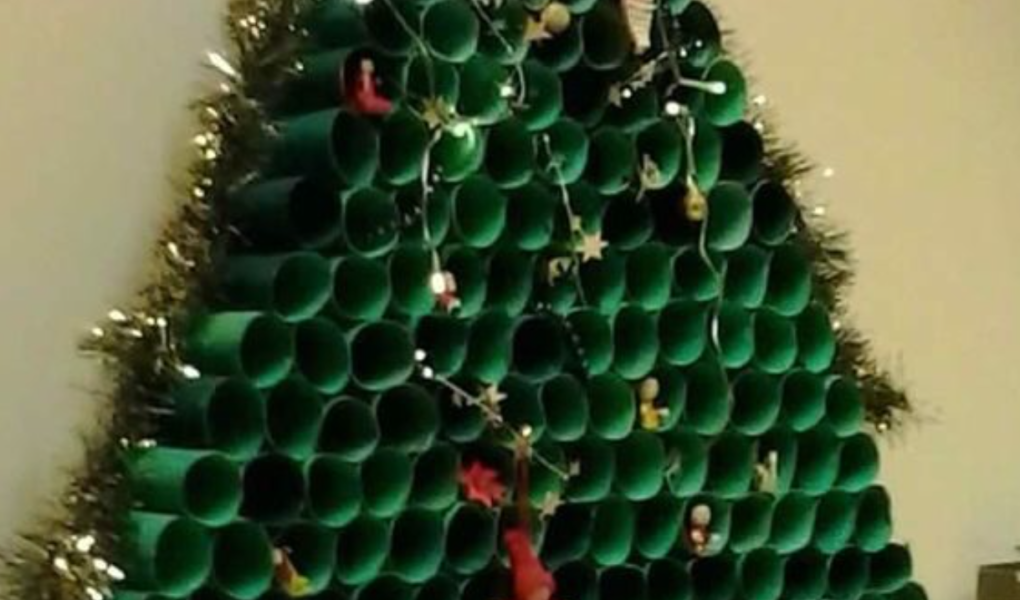 Árvores de Natal Criativas