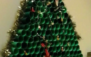 Árvores de Natal Criativas