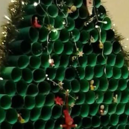 Árvores de Natal Criativas Árvores de Natal Criativas
