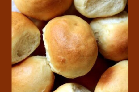 Pão sem ovo e leite na airfryer