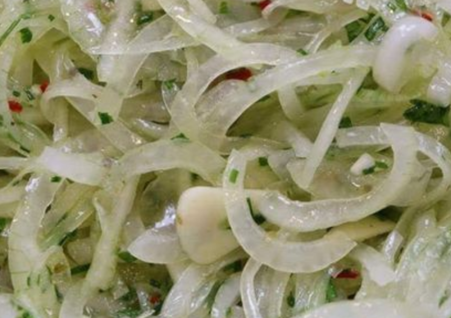 Receita de Vinagrete de Cebola