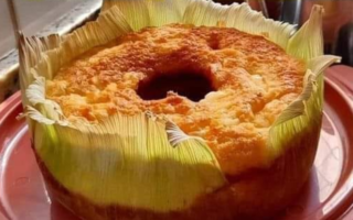 Bolo de Milho na Palha Feito no Liquidificador