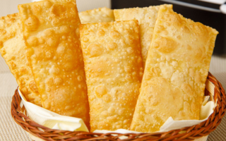 massa de pastel de feira