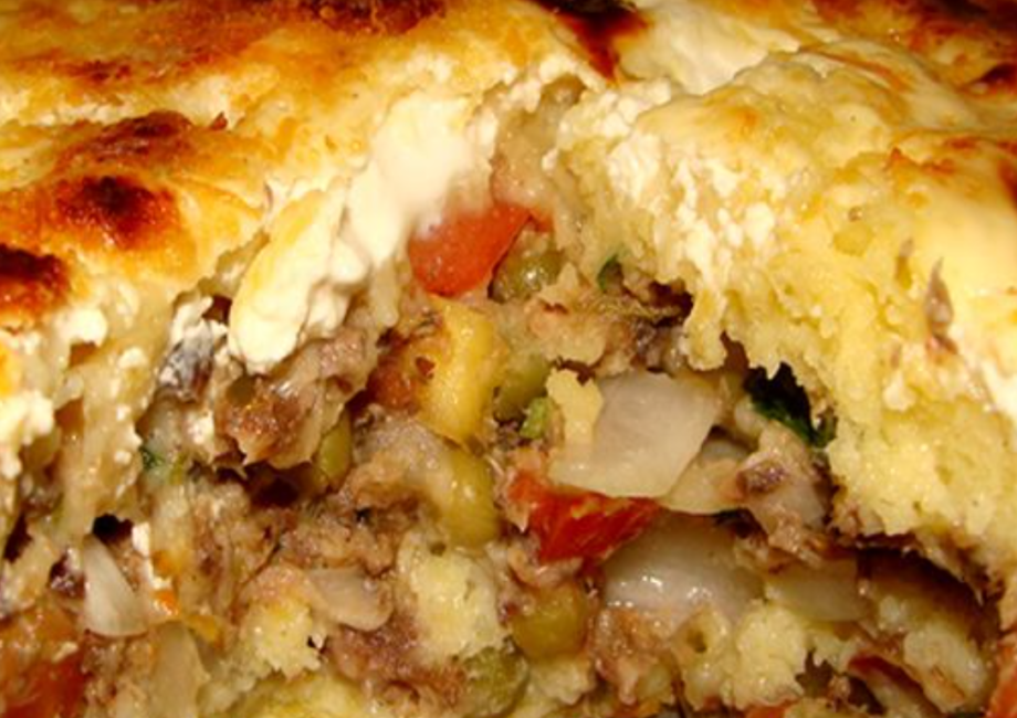 TORTA FÁCIL DE ATUM FEITA NO LIQUIDIFICADOR