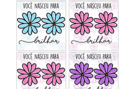 Tags para brincos Tags para brincos