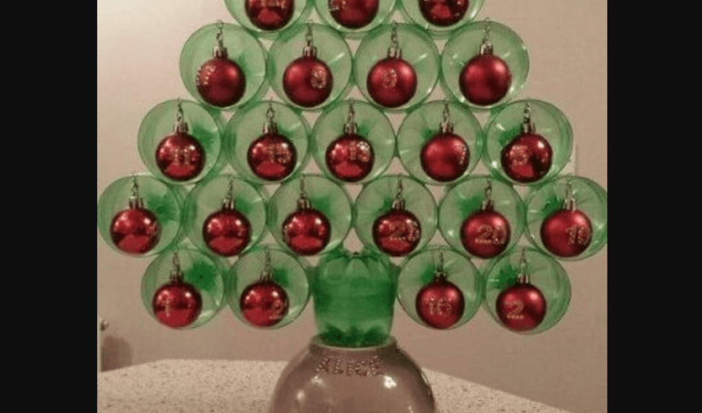 Árvore de natal reciclada Árvore de natal reciclada