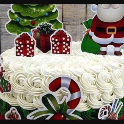 Bolos de natal decorados Bolos de natal