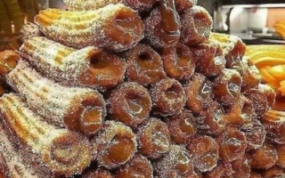 Receita de Churros Caseiro com doce de leite