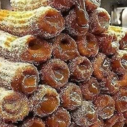 Receita de Churros Caseiros com doce de leite Receita de Churros Caseiro com doce de leite