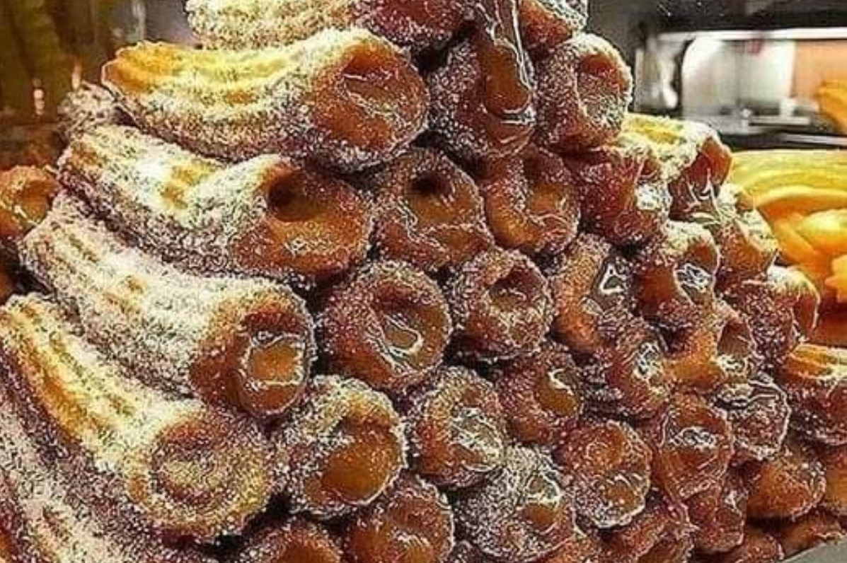 Receita de Churros Caseiro com doce de leite